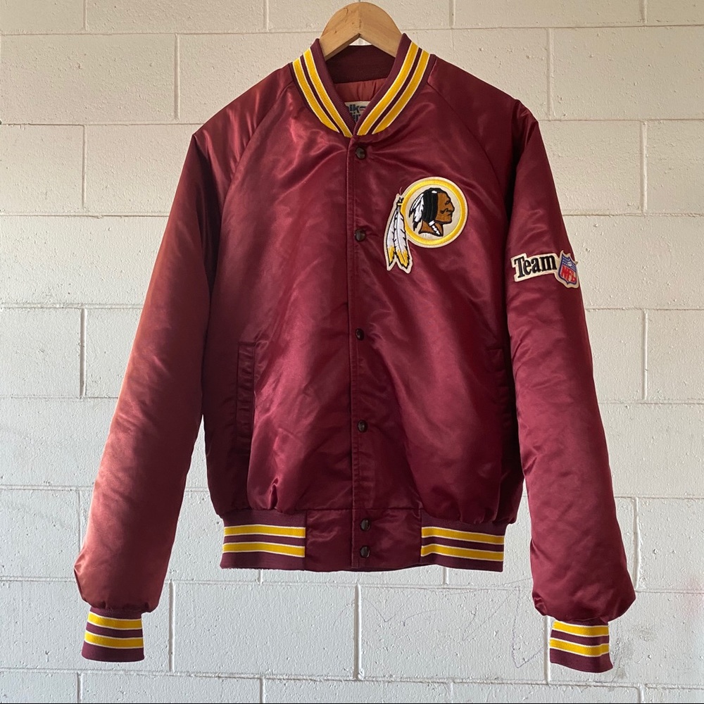Vintage Red Skin Puffer NFL Jacket
